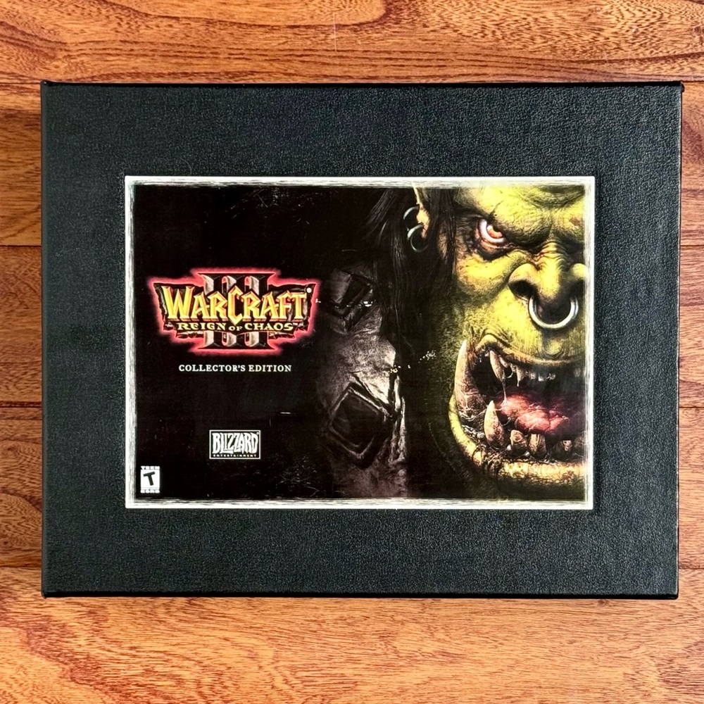 2002 Warcraft III Reign of Chaos Collector’s Edition Complete Set